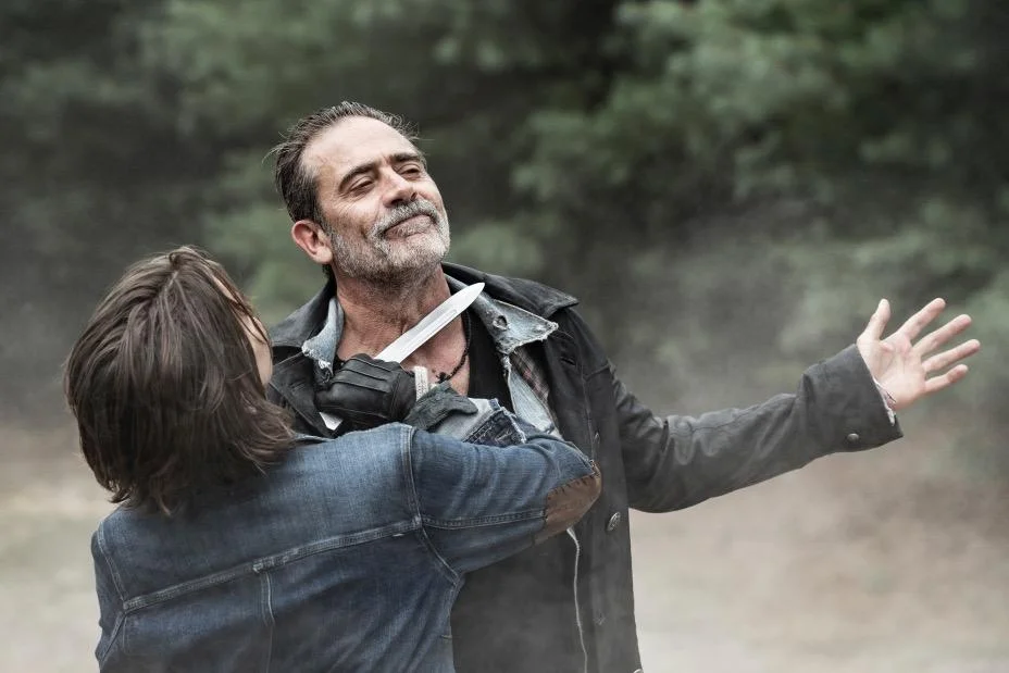 Veste en cuir online negan